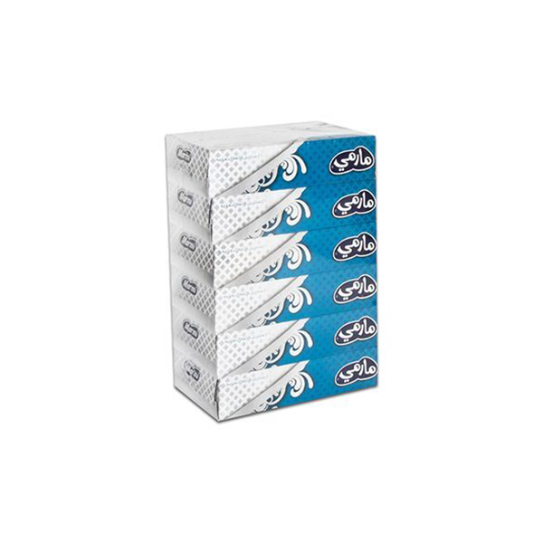 Marmi Tissues 70 Sheets, 6 Boxes, 6 Pcs | Carton