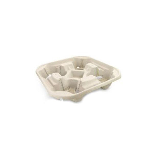 Foam 4 Cups Carrier, 250 Pcs | Carton