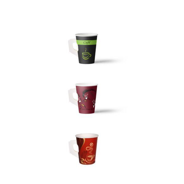 Tea Paper Cups Different Color 7 Oz (50Pcsx20Pkt), 1000 Pcs | Carton