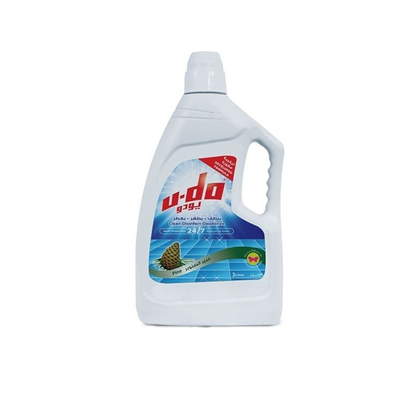 U-Do Floor Cleaner Pine 3 L, 6 Pcs | Carton