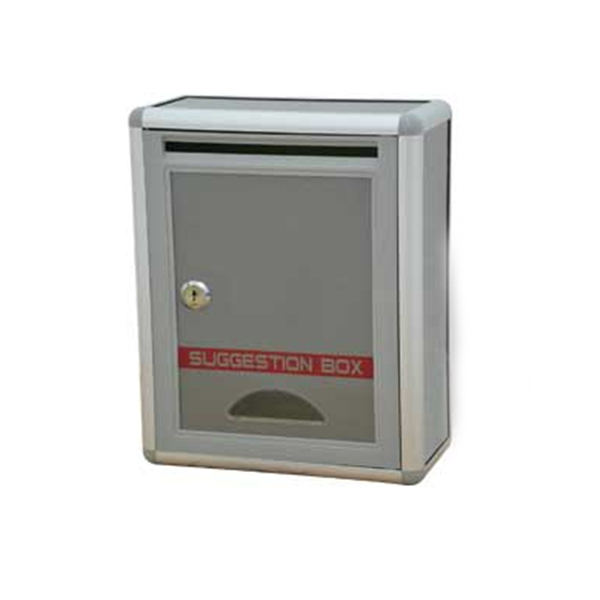 Suggestions &amp; Complaints Box Sliver, 1 Pcs