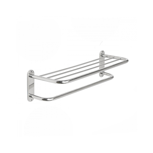 Steel Towel Holder Stand 2 Bars, 10 Pcs | Carton