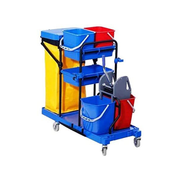 Housekeeping Multipurpose Cart Plastic (112 L * 47 W * 112 H), 1 pcs