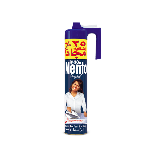 Merito Spray Starch (400ml+25%Free), 24 Pcs | Carton