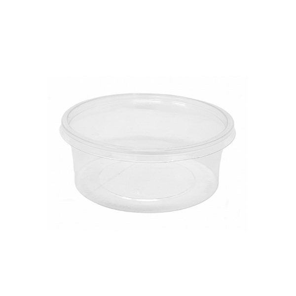 Clear Round Salad Boxes With Lid 48 Oz, 240 Pcs | Carton