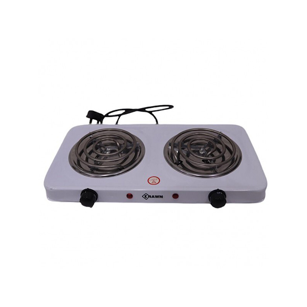 Crawn Electric Burner 2 Color White, 1 Pcs