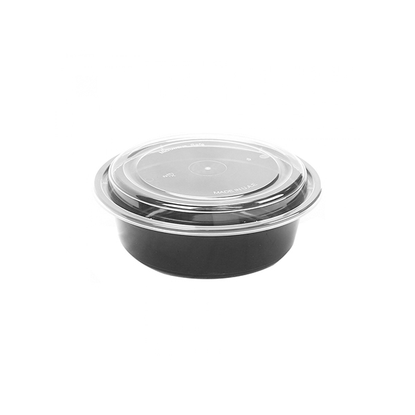 Round Microwave Container With Lid 32 Oz , 150 Pcs | Carton