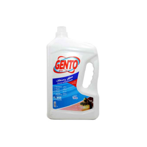 Gento Cleaner &amp; Disinfectant Flower Scent 3 L, 6 Pcs | Carton