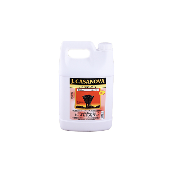 Casanova Liquid Hand Soap Bakhour 4 L, 4 Pcs | Carton