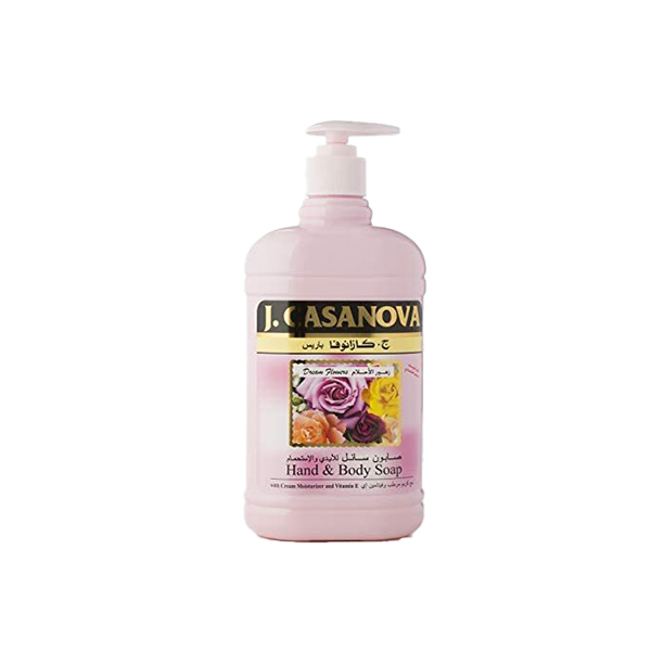 Casanova Liquid Hand Soap Flower 500 ml, 12 Pcs | Carton