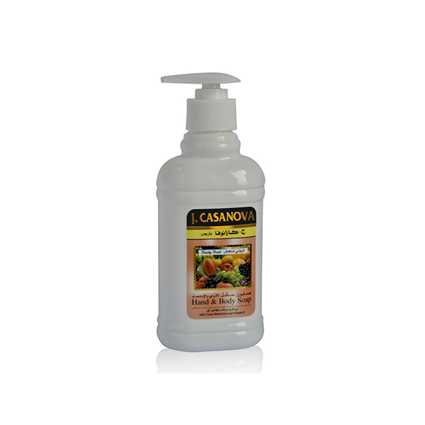 Casanova Liquid Hand Soap Fruits 500 ml, 12 Pcs | Carton