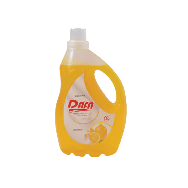 Dafa Hand Soap Lemon Scent 4 L, 4 Pcs | Carton