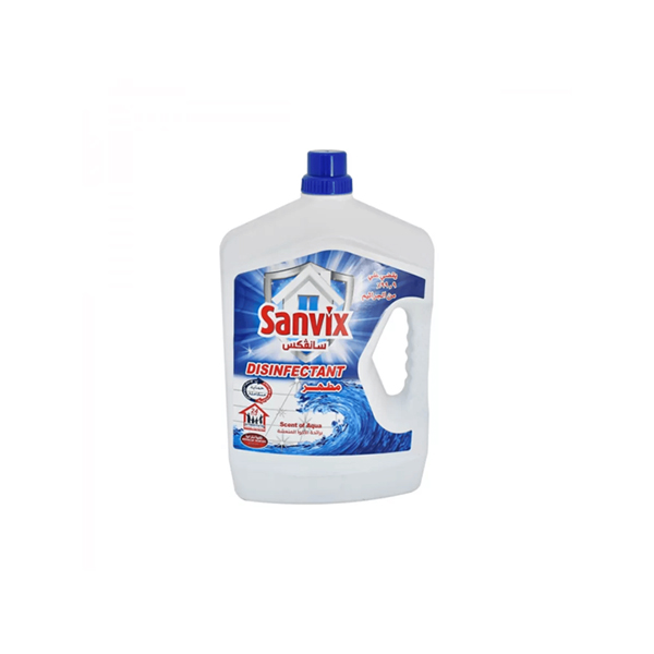 Sanvix Disinfectant Aqua Scent 3 L, 6 Pcs | Carton