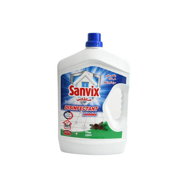 Sanvix Disinfectant Pine Scent 3 L, 6 Pcs | Carton