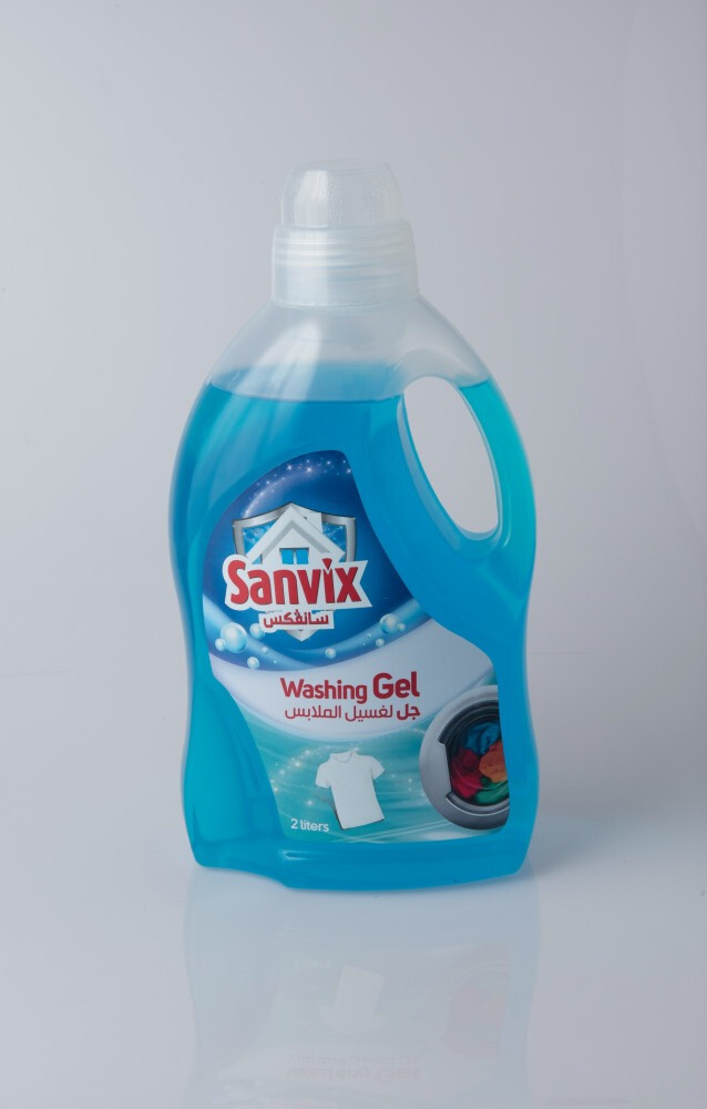 Sanvix Fabric Shampoo 2 L, 8 Pcs | Carton