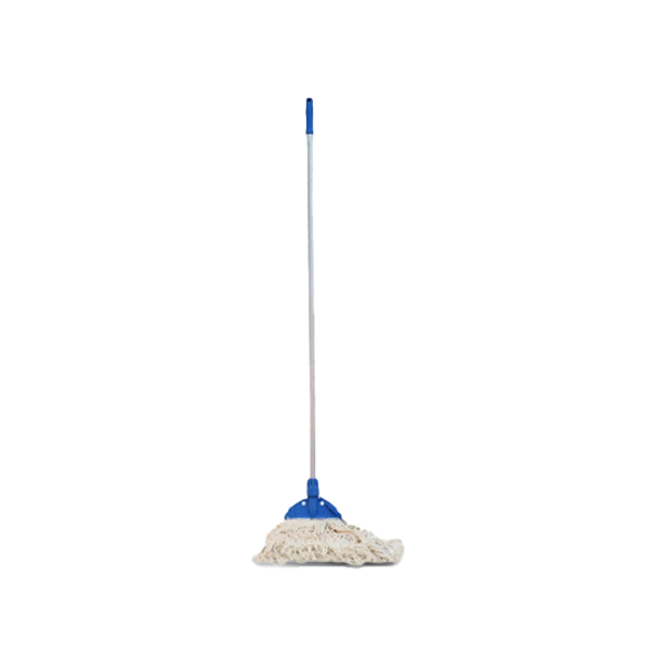 Cotton Mop Wet 16 oz Italian Filmop Cotton + Aluminum Stick And Chinese Clip 