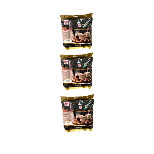 [SM-017] Arabic Coffee Paper Cups 4 Oz (100 Pcs x 36 Pkt), 3600 Pcs | Carton