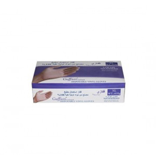 [SH-010] Guffazi Disposable Vinyl Gloves XL, 70 Pcs | Pack, 10 Packs | Carton