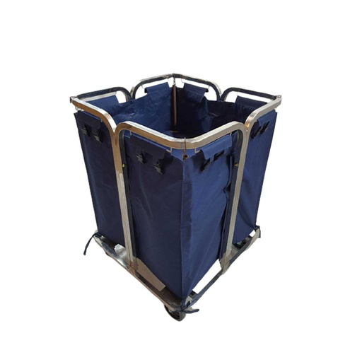 [FR-154] Laundry Cart Blue Color Single Bag, 1 pcs