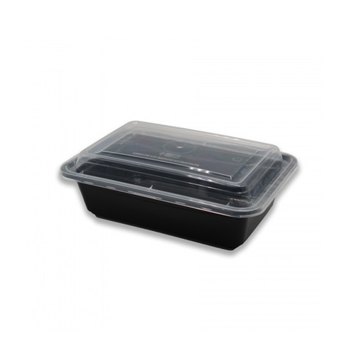 [MZ-136] Rectangle Box With Lid Size 24 Oz, 150 Pcs | Carton