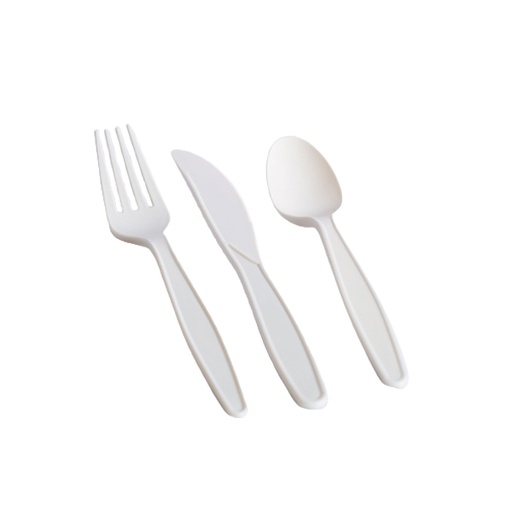 [MT-051] Disposable Plastic Pack (Spoon-Fork-Knife), 1000 Sets | Carton