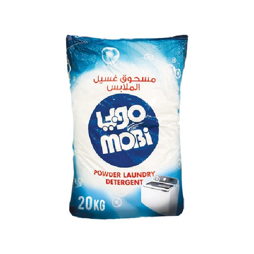 [WS-123] Mobi Fabrics and Clothes Detergent Powder 20 Kg, 1 pcs