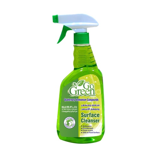 [GE-059] Go Green Surface Cleaner and Disinfectant 750 Ml, 12 Pcs | Carton