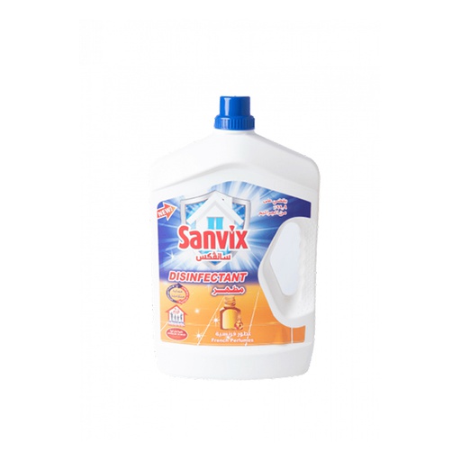 [VI-005] Sanvix Disinfectant French Perfumes Scent 3 L, 6 Pcs | Carton